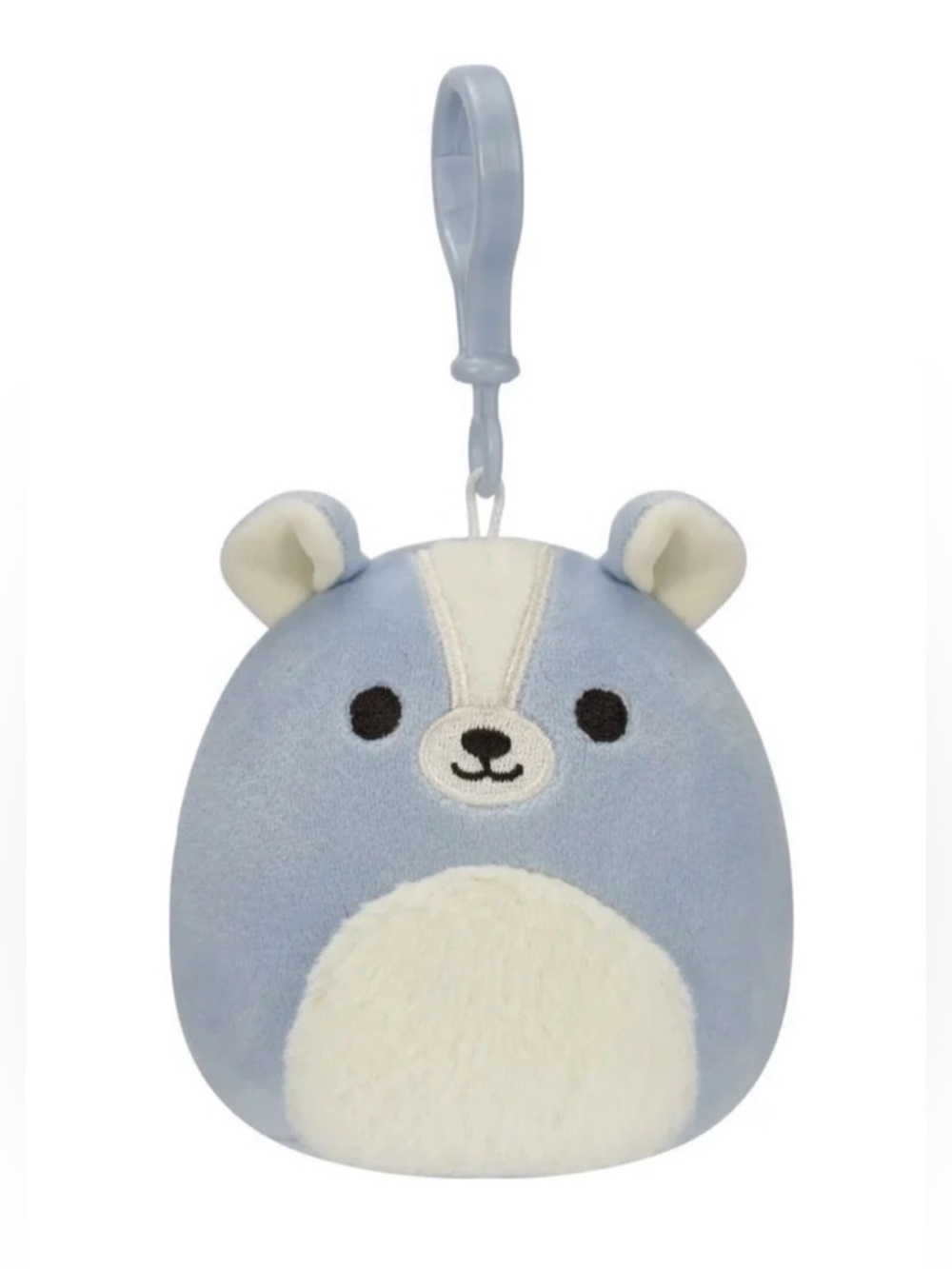 Squishmallows 3.5” Clip on Sol the Skunk BNWT